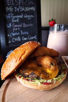 The Ultimate 5050 burger