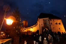 Historical Christmas market at Wartburg Castle, Eisenach © TTG; Weise, A.
