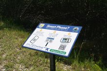 The new iNature Trail along Wildlife Drive at the J.N. 