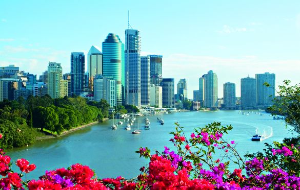 Die Attraktionen an den Flussufern des Brisbane Rivers auf CityCat Fähren erleben