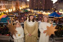 Einfach himmlisch: Das Heidelberger Christkind 2007 und seine Engel