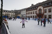 Großes Vergnügen auf der Eisbahn