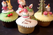 Christmas Cupcakes at GREEN