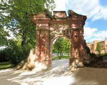 Elisabethentor – built in only one night for Princess