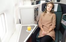 Cathay Pacific business class