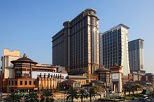 Exterior view of Sands Cotai Central, opening this April. Hotel bookings can be made online now at www.sandscotaicentral.com. Th