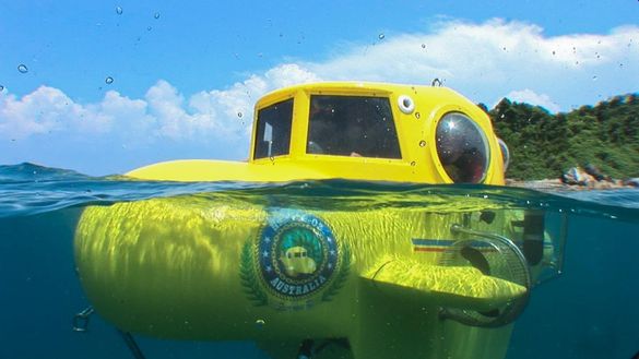 Trockenen Fußes abtauchen - mit Great Barrier Reef Submarines
