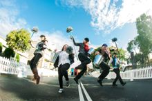 The chimney sweep challenge is one of the mainstays of the Mary Poppins Festival's Day in the Park on July 6.