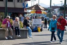4th Avenue Downtown Anchorage, Alaska - (c) Jody Overstreet