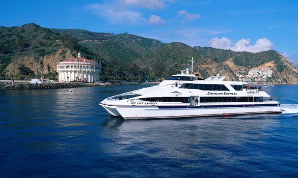 Catalina Express in Avalon Harbor