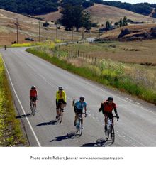 Bicyclists of all skill levels come to Sonoma County for the scenery and quaint, quiet roads