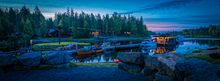 Houseboat at Jarvisydan 