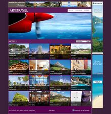 Screenshots Hotels artntravel.de