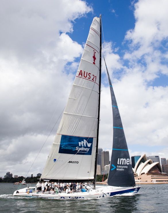 Americas Cup yacht AUS21