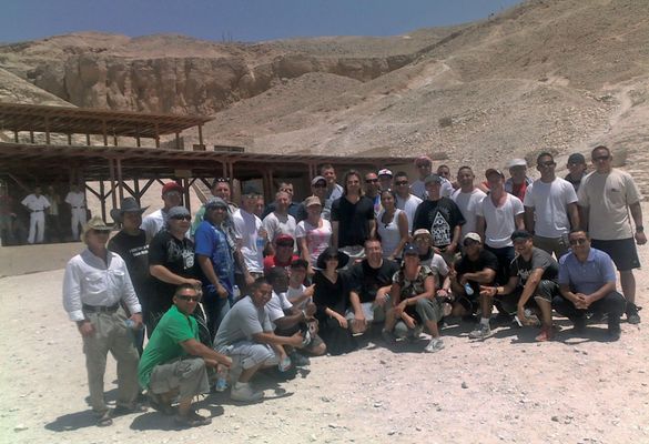 Angelina Jolie & Brad Pitt In Egypt