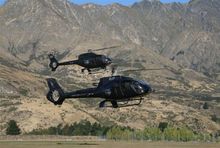 Distinctive all black fleet incorporating Eurocopter EC 130 B4 and EC 120’s.