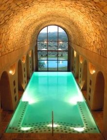 The spa pool awaits you