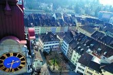 Altstadt Winterthur mit Stadtkirche, Zürich-Winterthur, Schweiz
