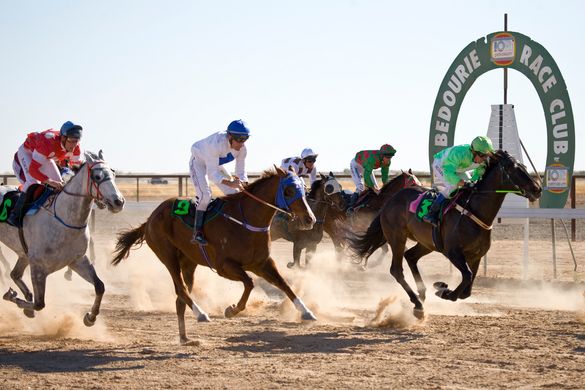 The Outback Loop Bedourie Ute & Travellers' Muster in Bedourie Queensland (Photographer: Rowan Bestmann