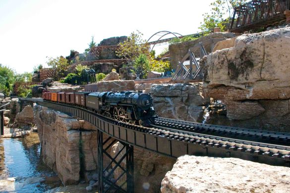Taltree Arboretum\'s Railway Garden has been called one of the best in the nation.