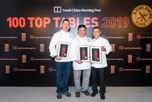 The Parisian Macao's La Chine Executive Chinese Chef Chung Kuy Fai (left), Conrad Macao, Cotai Central's Dynasty 8 Executive Chinese Chef Yap Poh Weng (middle) and Four Seasons Hotel Macao Executive Chef of Chinese Kitchen Charles Cheung Chi Choi (right) 