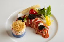 Heirloom Apple and Lobster Carpaccio