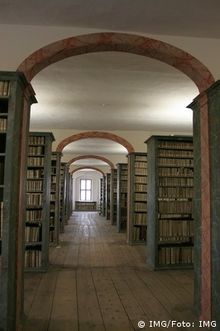 Historical library in the Francke Foundation