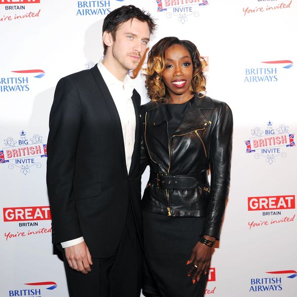 Dan Stevens and Estelle at British Airways and VisitBritain\'s Big British Invite event.