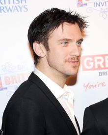 Dan Stevens also known as Mathew Crawley from the hit series Downton Abbey at VisitBritain and British Airways\' Big British I