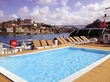 Uniworld's Queen Isabel Sun Deck Pool