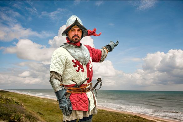 Ponce de Leon at 30 degrees 8 minutes