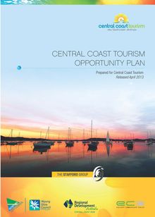 Central Coast Tourism Opportunity Plan