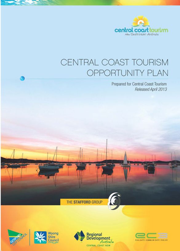 Central Coast Tourism Opportunity Plan