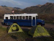 The remodeled school bus