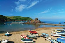 The Beach At Hope Cove