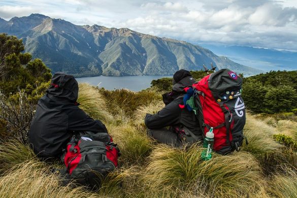 View From The Kepler Track On The Great Walker Adventure In New Zealand