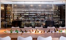 Vintaged Wine Room and Wine Table