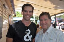 Chris Dixon, F&D; Greg Rogerson, Sunshine Coast Council Div 10 councillor