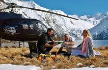 Over The Top_casual wedding Picnic on a Peak