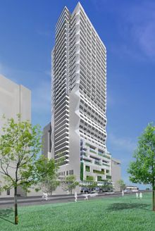 Oaks on William, Melbourne is on track to be completed by August 2013