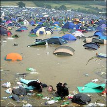 Wet In Glastonbury