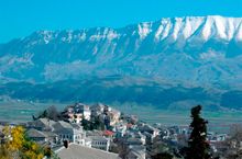 Gjirokastra And Mountain View-Albania