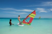 Child Windsurfing