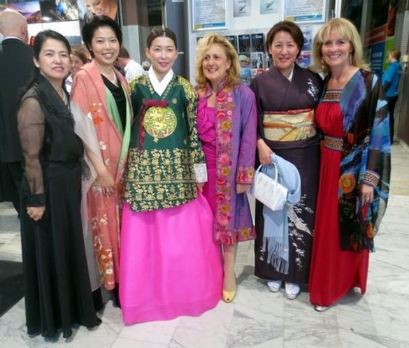 Les Clefs d’Or delegates from Korea and Japan