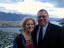 Franz Staufer, President of Les Clefs d\'Or New Zealand