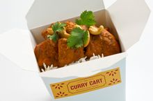 BUTTER CHICKEN MASALA AT THE CURRY CART, MCG