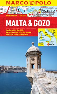 Holiday Map Malta & Gozo