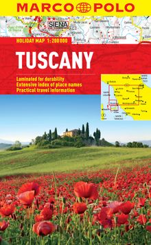 Holiday Map Tuscany