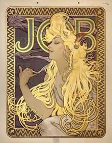 Alfons Mucha Art Nouveau Poster