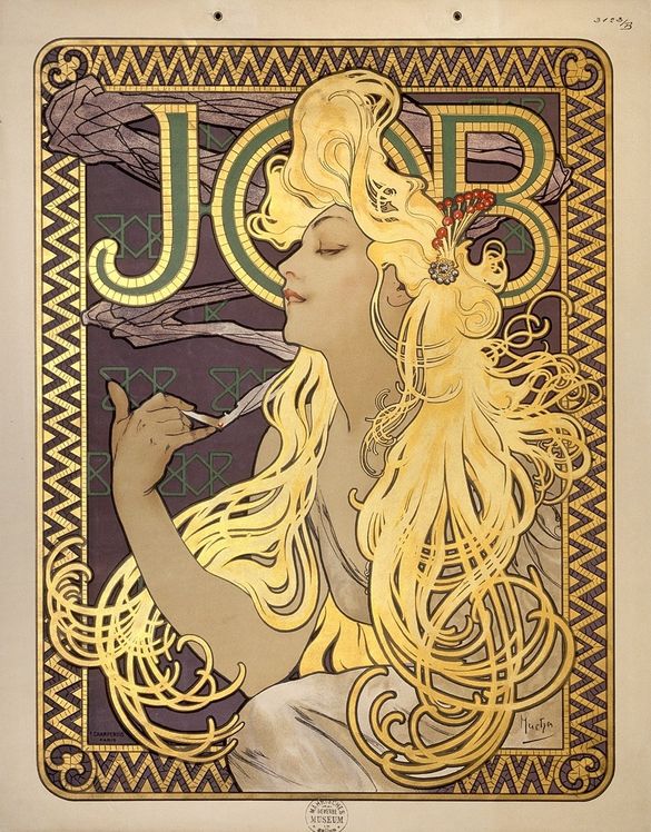 Alfons Mucha Art Nouveau Poster